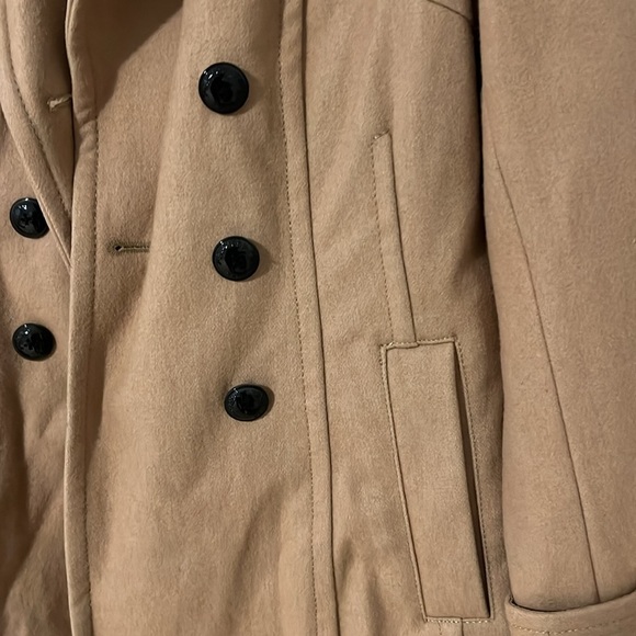 Express tan peacoat - Picture 3 of 4